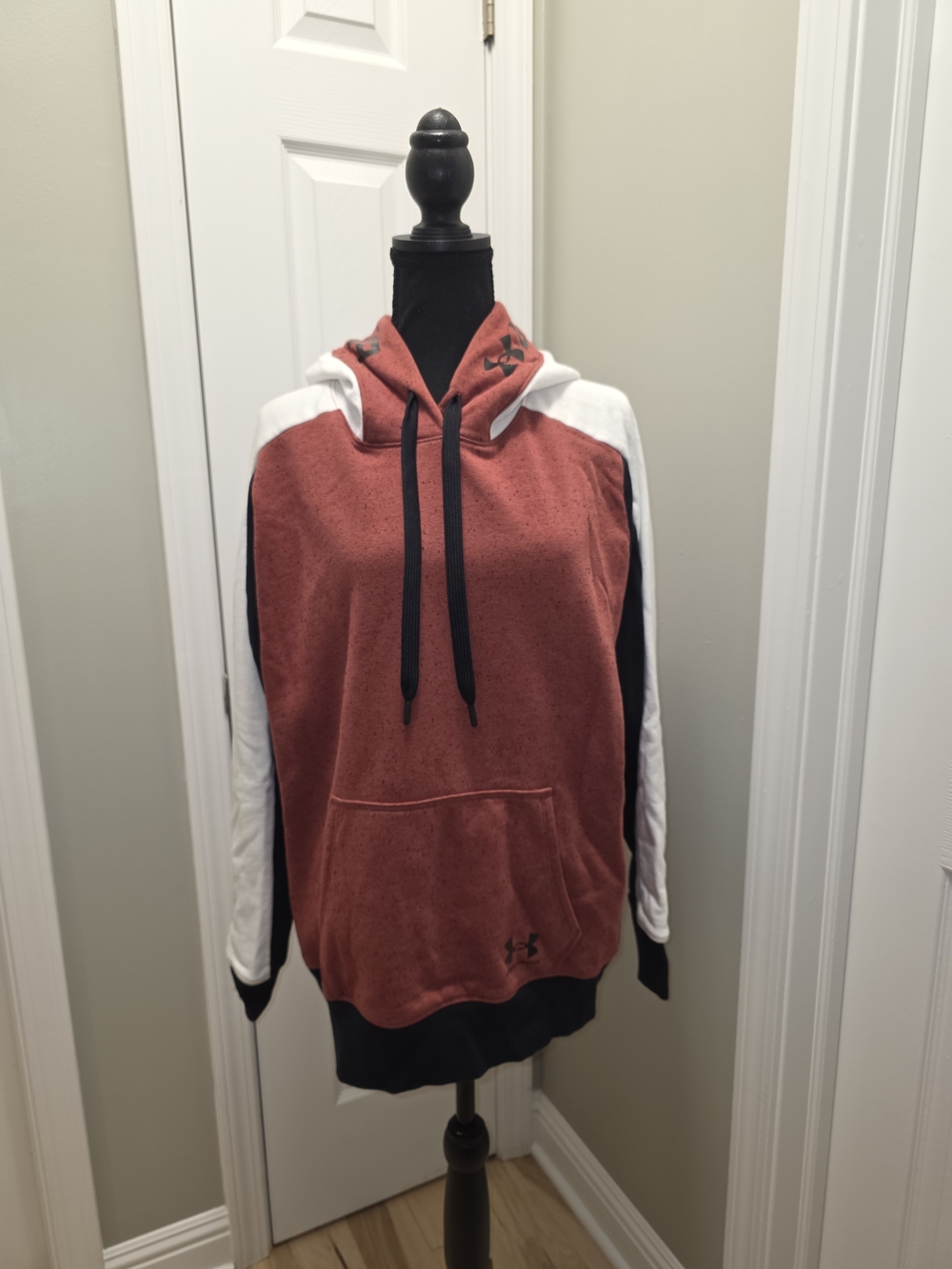 Under Armour Womens Rust Red Pullover Hoodie